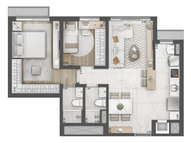 Imagem 3: Nova Olaria Residences
