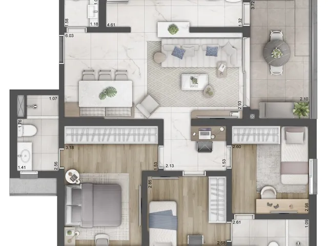 Imagem 4: Nova Olaria Residences