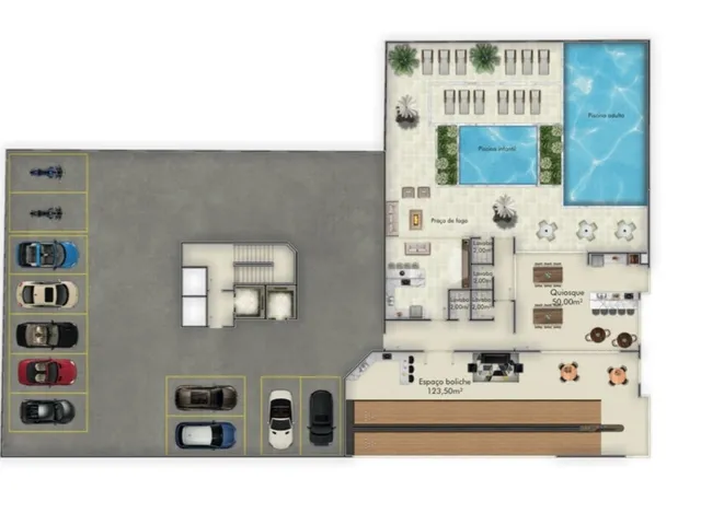 Imagem 2: Rosso Corsa Apartamento com 2 dormitórios