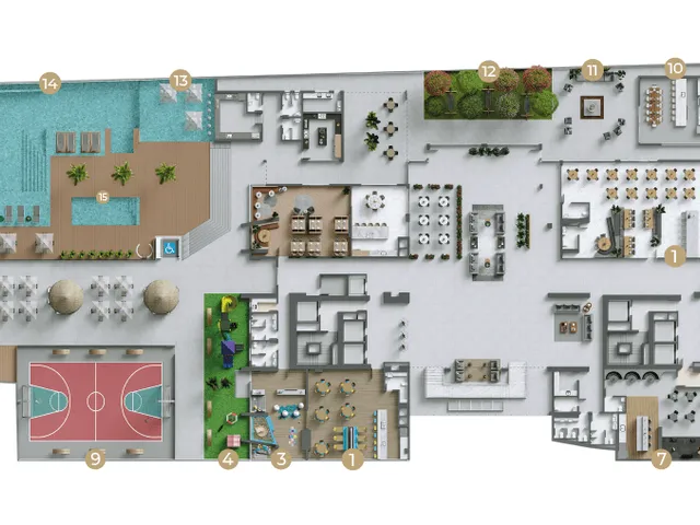Imagem 2: Ápice Towers Apartamento com 4 dormitórios