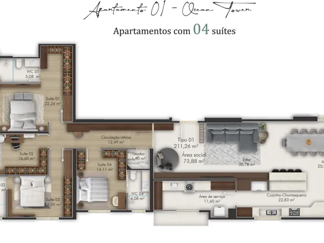 Imagem 13: Ocean Hill Residence