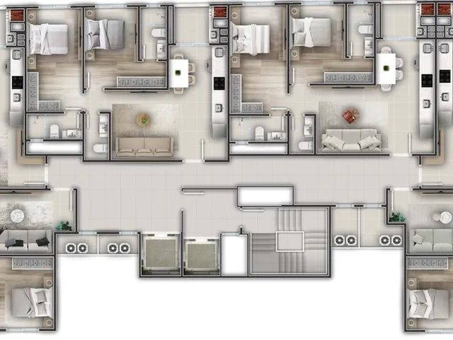 Imagem 4: Bayuquan Apartamento com 2 dormitórios