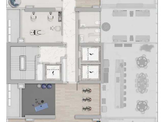 Imagem 5: Sapphire Tower Apartamento com 4 dormitórios