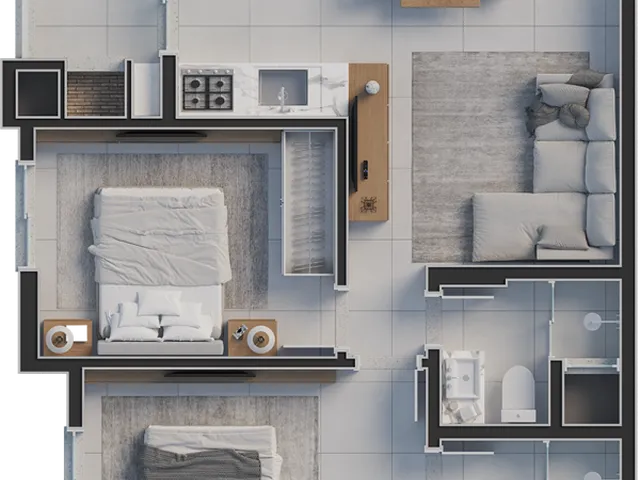 Imagem 7: Soul Brava Club Apartamento com 2 dormitórios