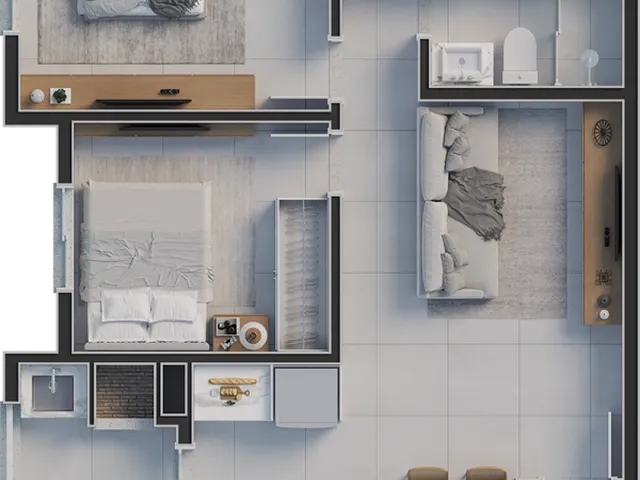Imagem 9: Soul Brava Club Apartamento com 2 dormitórios