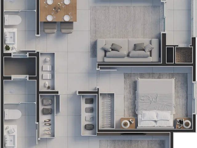 Imagem 11: Soul Brava Club Apartamento com 2 dormitórios
