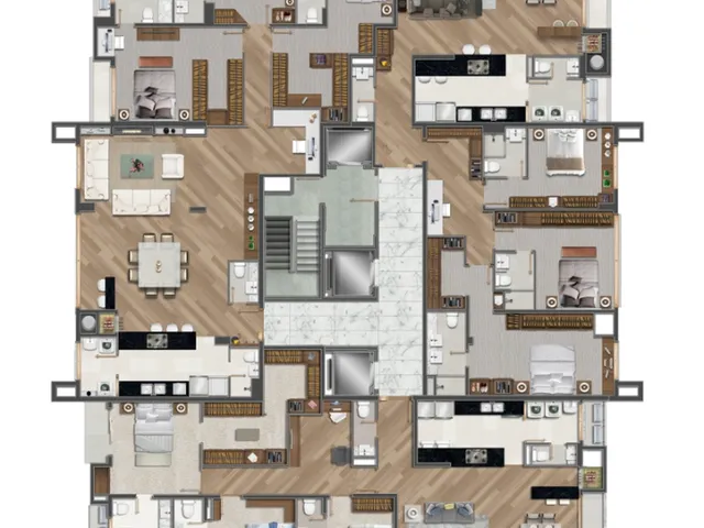 Imagem 3: DUOS Apartamento com 3 dormitórios