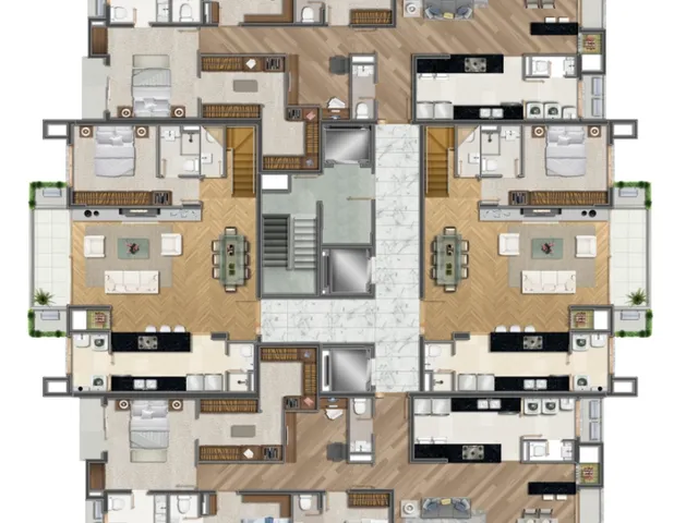 Imagem 5: DUOS Apartamento com 3 dormitórios