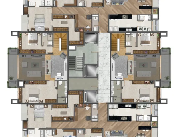 Imagem 6: DUOS Apartamento com 3 dormitórios