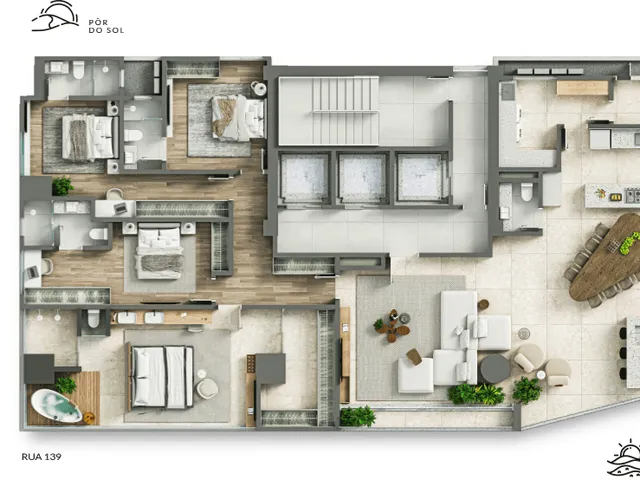 Imagem 4: Redentor Apartamento com 3 dormitórios