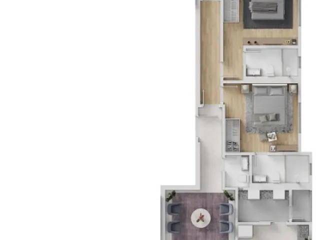 Imagem 5: Shard Tower Apartamento com 3 dormitórios