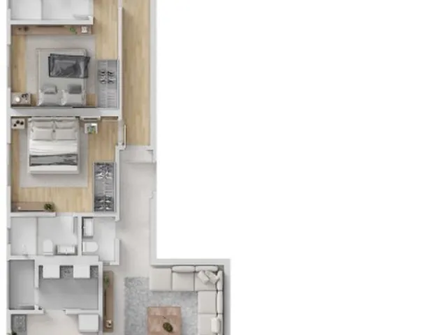 Imagem 6: Shard Tower Apartamento com 3 dormitórios
