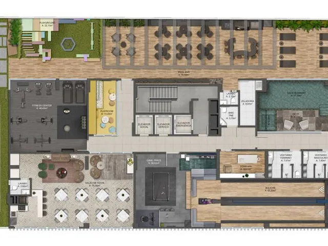 Imagem 2: Doha Tower Apartamento com 4 dormitórios