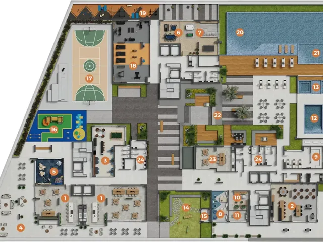 Imagem 2: Fazenda Garden Apartamento com 3 dormitórios