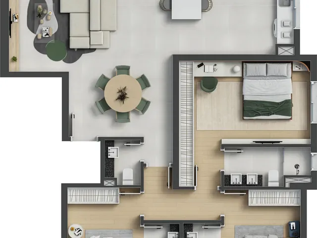 Imagem 5: Fazenda Garden Apartamento com 3 dormitórios