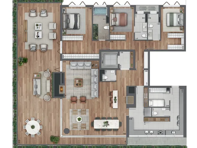 Imagem 8: Tomaz Apartamento com 3 dormitórios