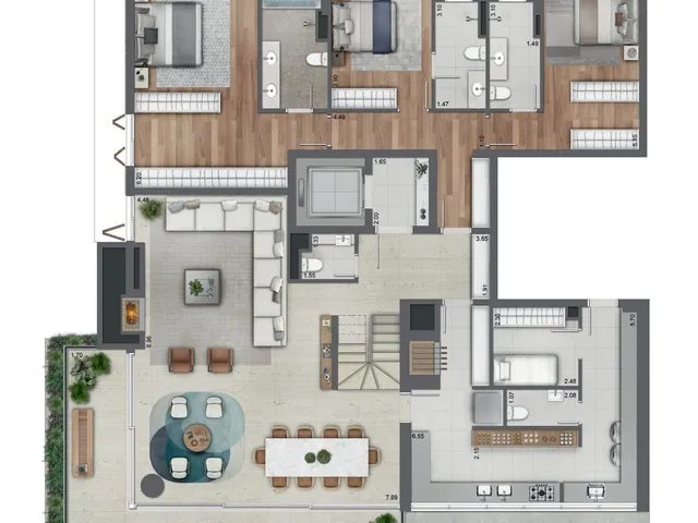 Imagem 10: Tomaz Apartamento com 3 dormitórios