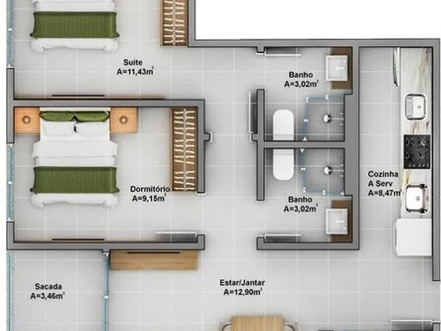 Imagem 15: Manhattan Residence
