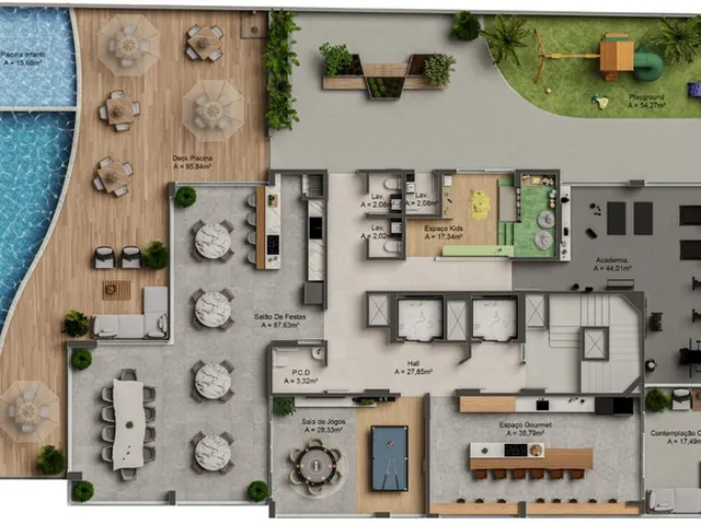 Imagem 2: Le Monarque Apartamento com 3 dormitórios