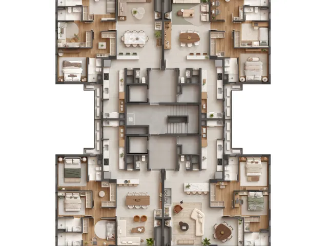 Imagem 4: Season Apartamento com 3 dormitórios