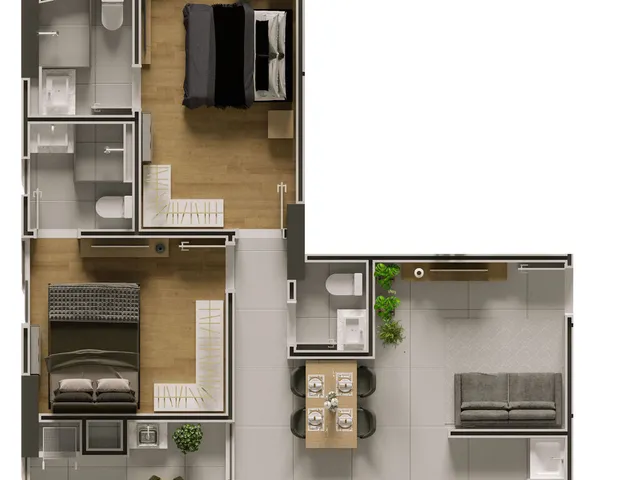 Imagem 5: Chateau Valence Apartamento com 2 dormitórios