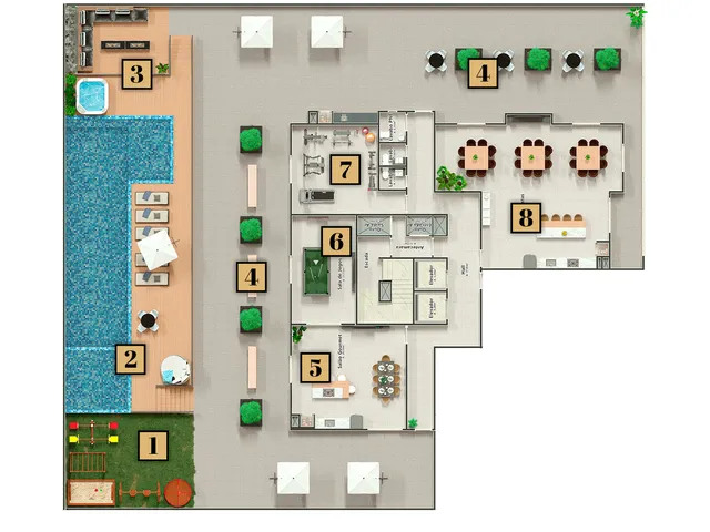 Imagem 2: New Castle Apartamento com 2 dormitórios