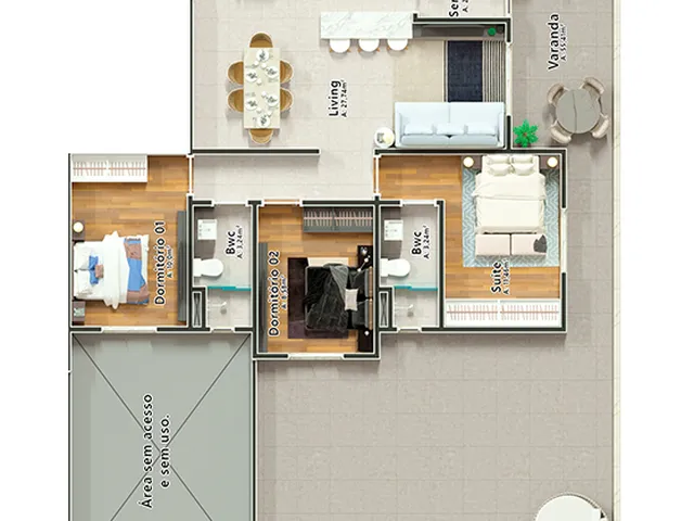 Imagem 7: New Castle Apartamento com 2 dormitórios
