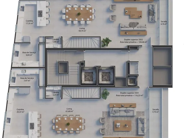 Imagem 9: Grand Luxury Apartamento com 4 dormitórios