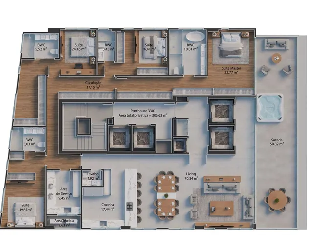 Imagem 15: Grand Luxury Apartamento com 4 dormitórios
