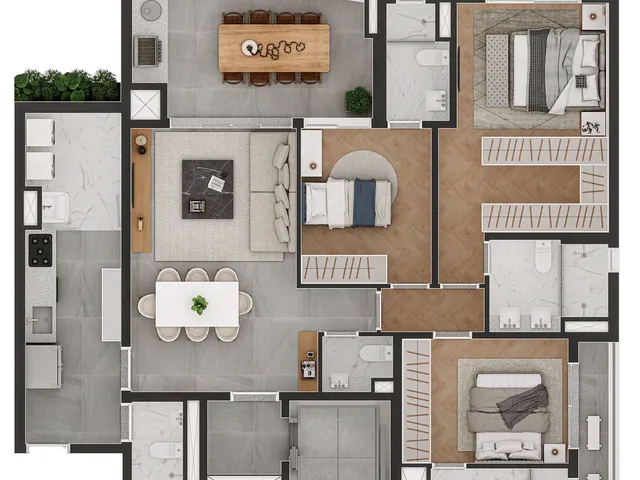 Imagem 15: Layers - Layers Apartamento com 4 dormitórios
