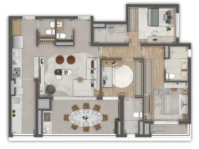 Imagem 14: Apartamento À Venda em São Paulo - Butantã: 3 Quartos, 1 Suíte, 2 Banheiros, 1 Vaga, 85,54M² de Área