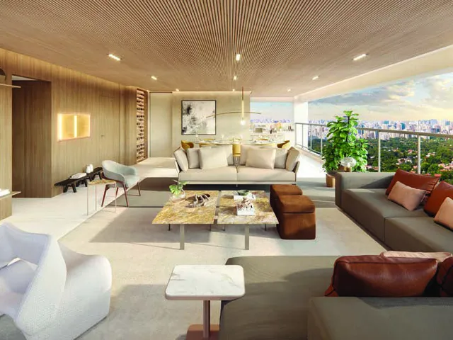 Imagem 9: Cobertura de luxo de 4 quartos e 4 suítes no Jardim América, São Paulo-SP - 276,64m²!