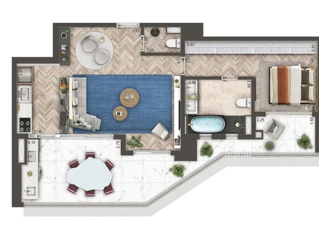 Imagem 7: Apartamento Residencial em São Paulo - Sp, Brooklin Novo