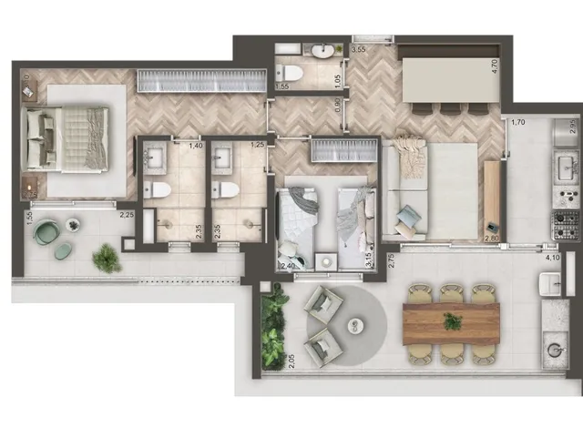 Imagem 8: Apartamento Residencial em São Paulo - Sp, Brooklin Novo