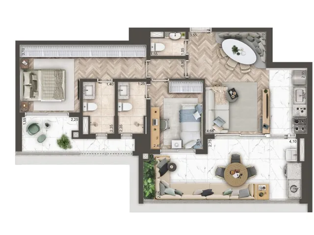 Imagem 9: Apartamento Residencial em São Paulo - Sp, Brooklin Novo