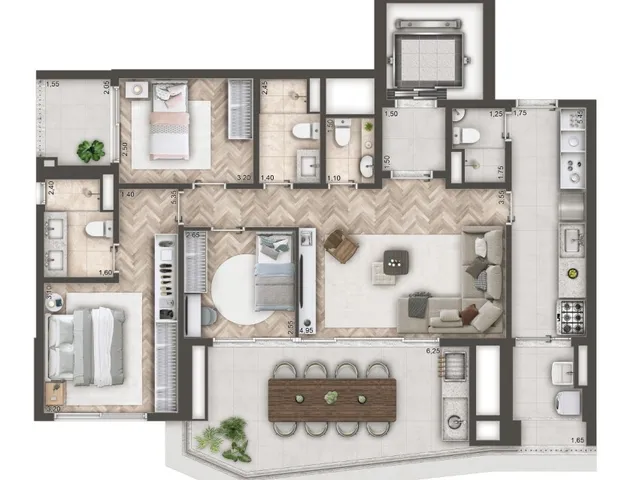 Imagem 10: Apartamento Residencial em São Paulo - Sp, Brooklin Novo