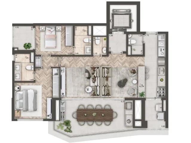 Imagem 11: Apartamento Residencial em São Paulo - Sp, Brooklin Novo