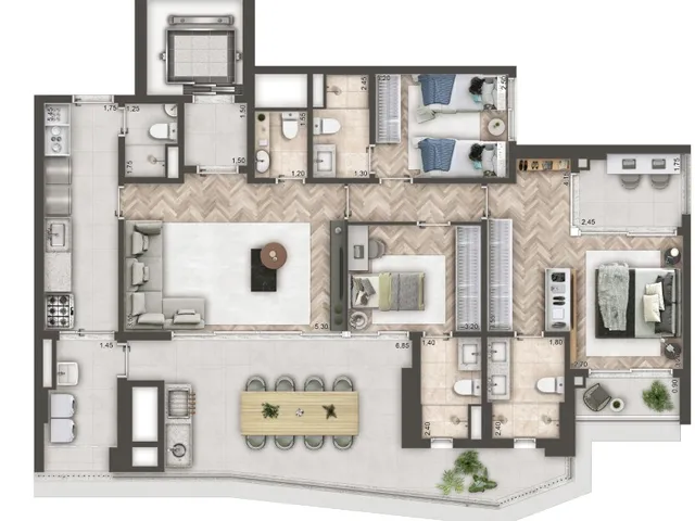 Imagem 12: Apartamento Residencial em São Paulo - Sp, Brooklin Novo