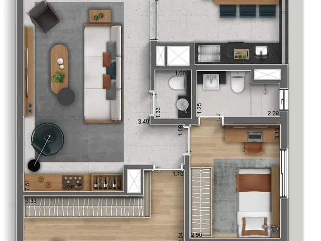 Imagem 5: Apartamento à venda no bairro Perdizes - São Paulo/SP