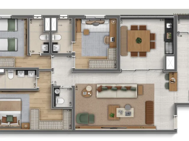 Imagem 6: Apartamento à venda no bairro Perdizes - São Paulo/SP