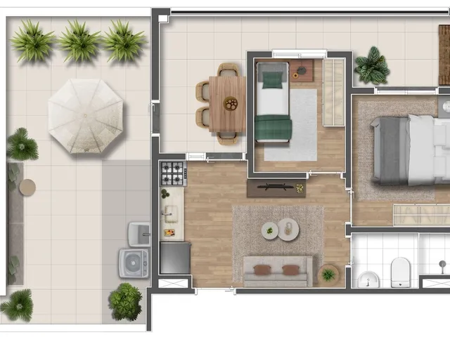 Imagem 7: Mundo Apto Brooklin - Apartamento à venda no bairro Brooklin Paulista - São Paulo/SP
