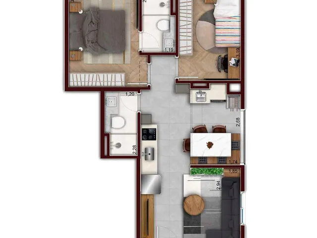 Imagem 5: Apartamento Residencial em São Paulo - Sp, Mooca
