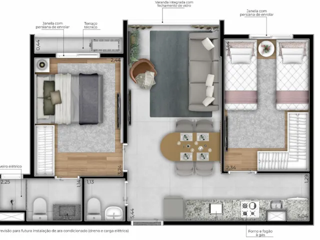 Imagem 7: Famile Lino Apartamento com 3 dormitórios