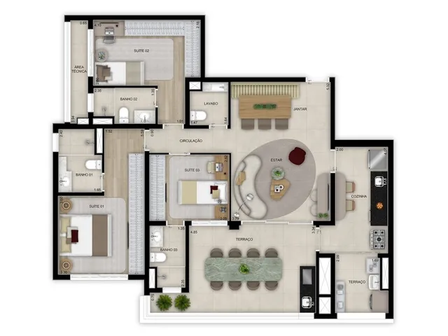 Imagem 3: Grand High Residences Alto da Boa Vista