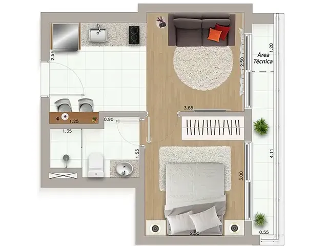 Imagem 8: Ateliê Vila Madalena - Residencial