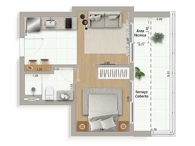 Imagem 13: Ateliê Vila Madalena - Residencial