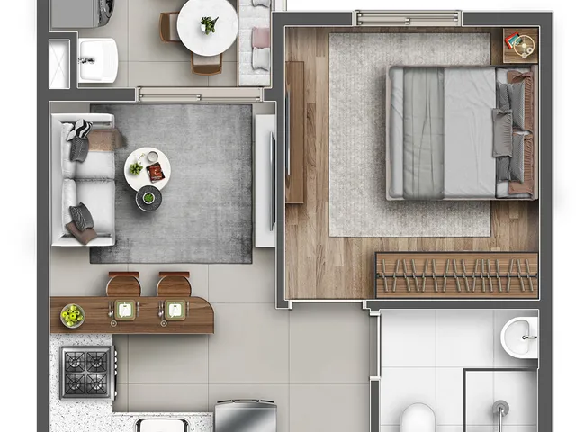 Imagem 5: Viva Itamaracá Apartamento com 2 dormitórios