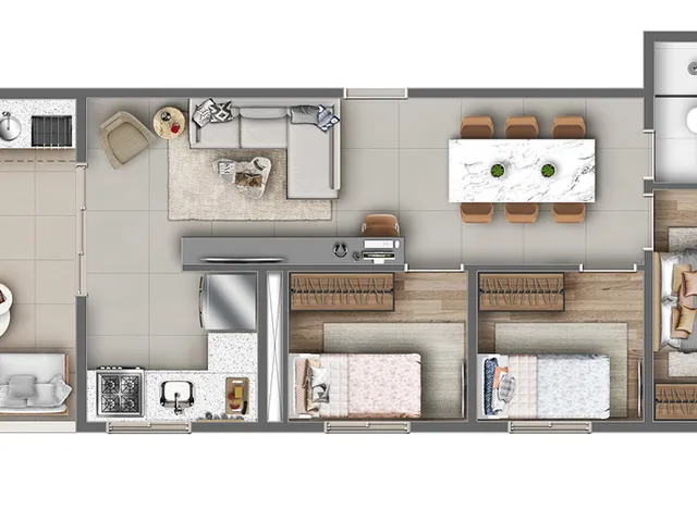 Imagem 16: Viva Itamaracá Apartamento com 2 dormitórios