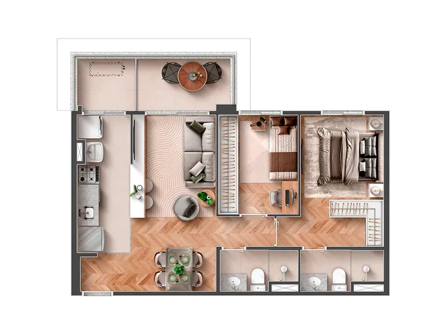 Imagem 5: Ode Vila Clementino - Residencial