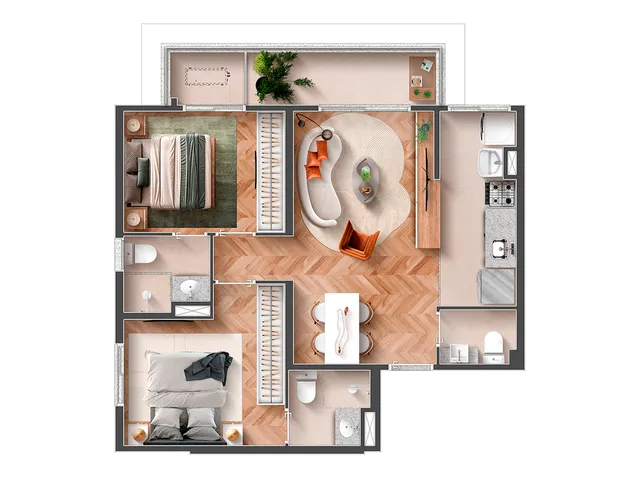 Imagem 6: Ode Vila Clementino - Residencial